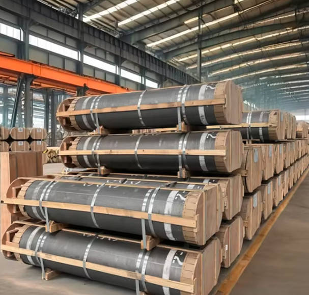 Industrial Threaded Graphite Electrodes (UHP Grade) with Nipples 2