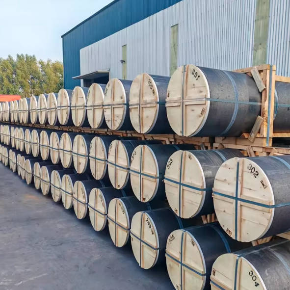 Industrial Threaded Graphite Electrodes (UHP Grade) with Nipples