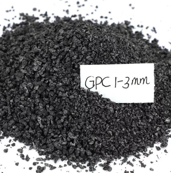 Low Sulfur Carbon Additive Graphite Granule Graphitized Petroleum Coke Carbon Raiser 2